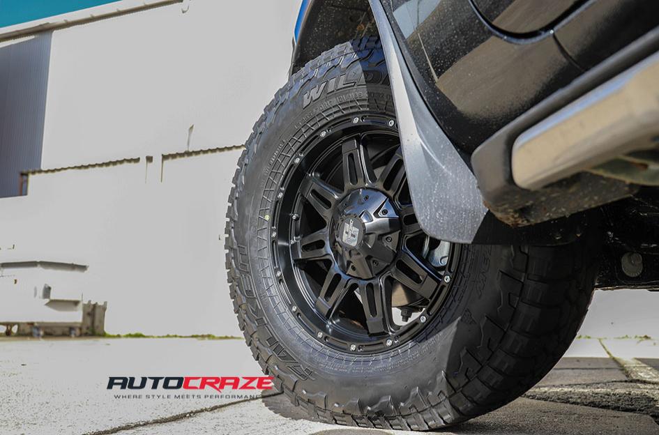 FORD RANGER RENEGADE V2 MATTE BLACK